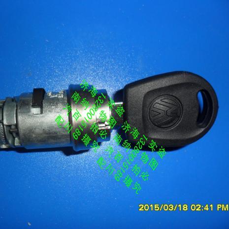 適用于紅旗名仕488四代世紀星奧迪100點火鎖帶防盜帶鑰匙啟動鎖