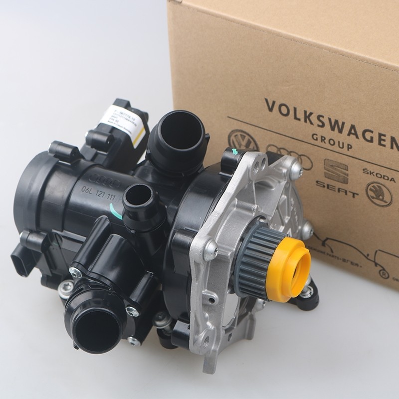 適配奧迪節溫器總成 A4L/A6L/Q3/Q5/Q7第二代三代EA888電子水泵原